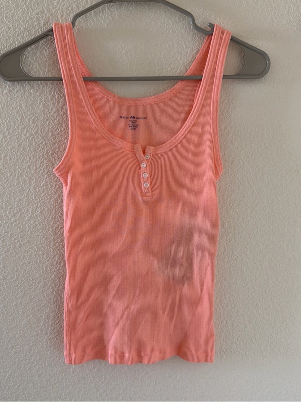 Brandy melville peach Dalis tank top